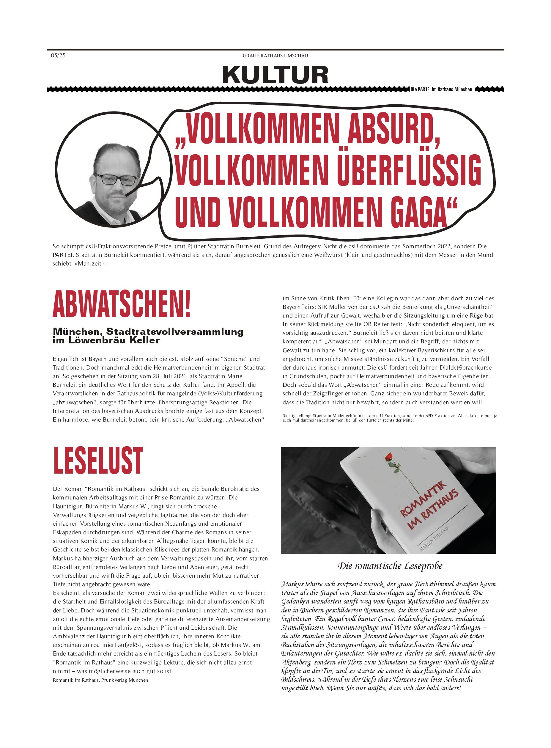 Seite 11 von GRAUE RATHAUS UMSCHAU