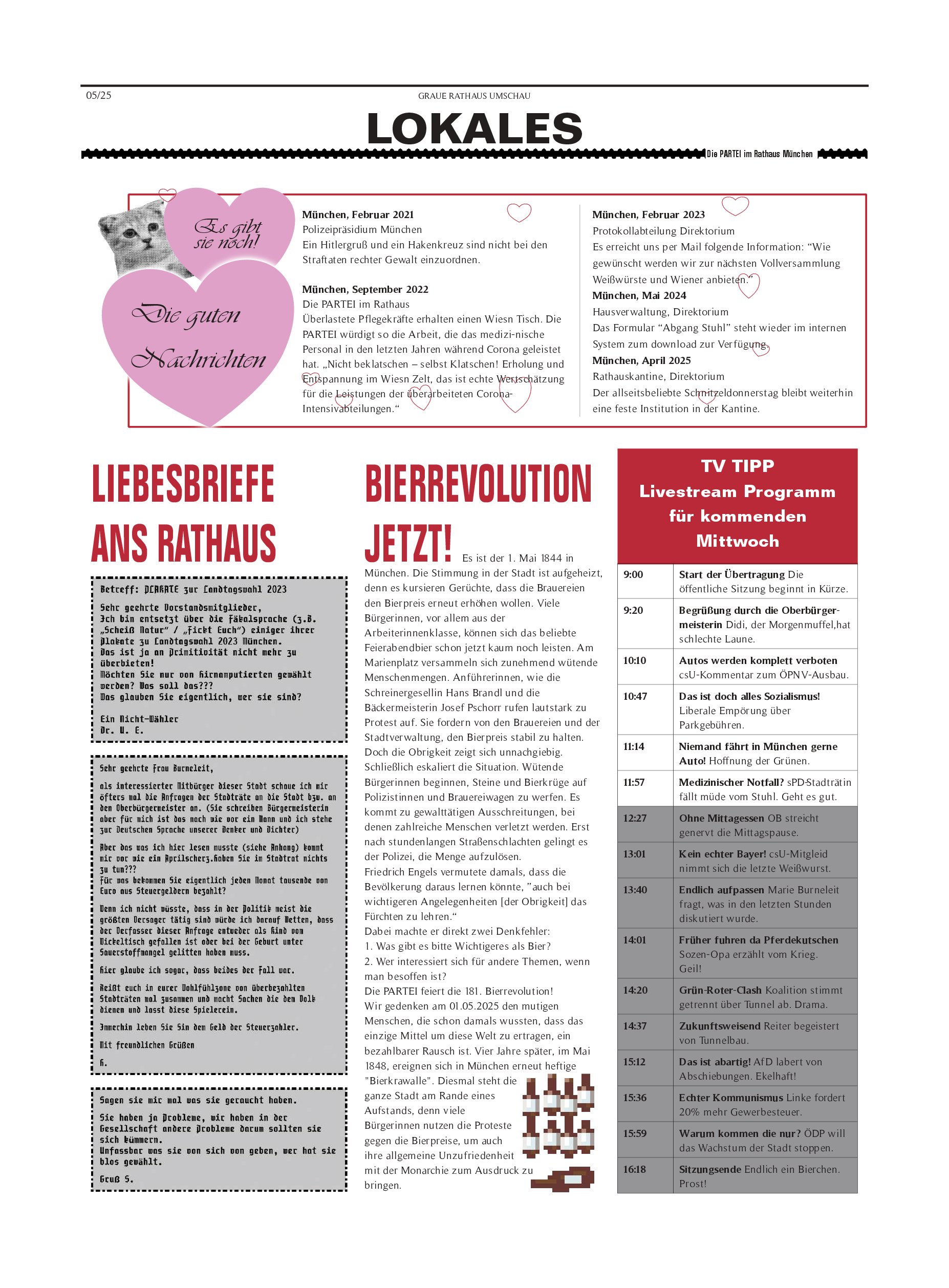 Seite 12 von GRAUE RATHAUS UMSCHAU
